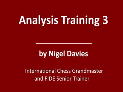 Analysis Training 3