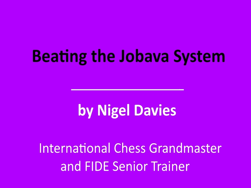 Beating the Jobava System