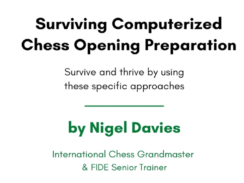 Surviving Computerized Chess Opening Preparation