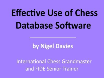 Effective Use of Chess Database Software